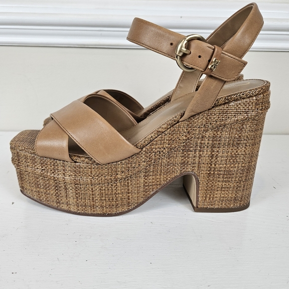 Women's Trianna Strappy Espadrille Platform Sandals Buckle - Picture 2 of 12